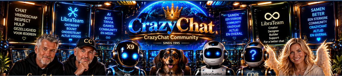 CrazyChat Community — Sinds 1995
